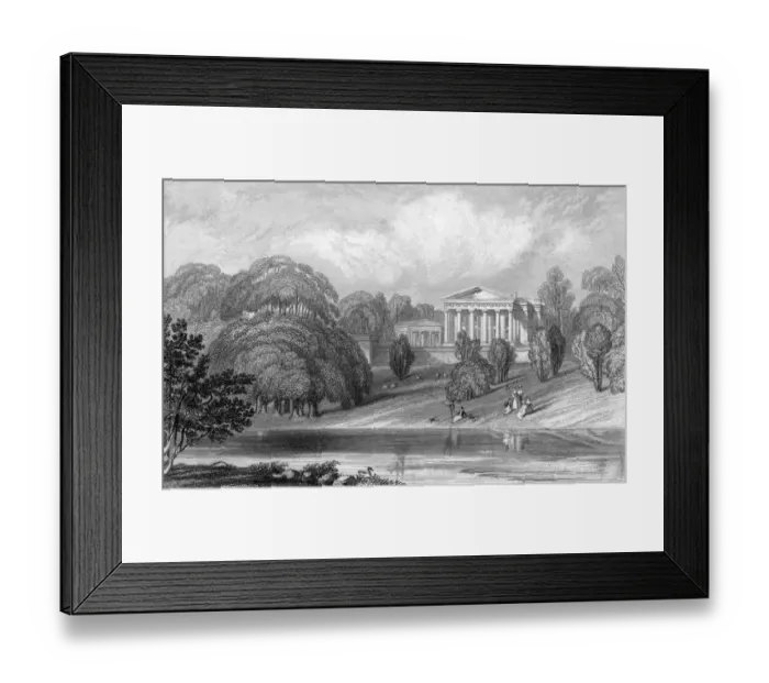 Framed Print : The Grange, Hampshire Framed Print : The Grange, Hampshire