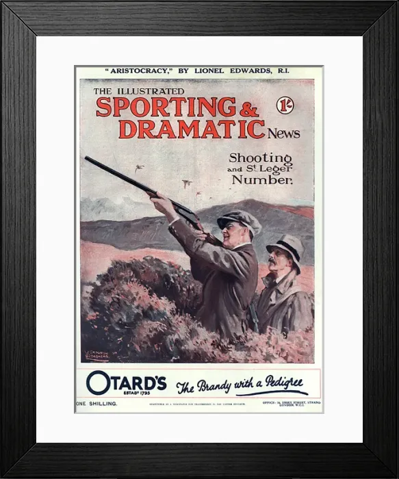 Framed Print : Illustrated Sporting & Dramatic News cover Shooting Number Framed Print : Illustrated Sporting & Dramatic News cover Shooting Number