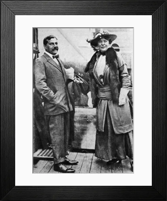 Framed Print : Sir Edgar and Lady Speyer Framed Print : Sir Edgar and Lady Speyer
