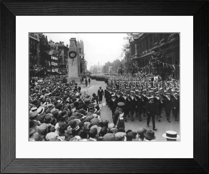 Framed Print : London Peace Procession, 19th July 1919