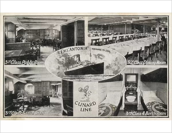 Postcard of the RMS Antonia