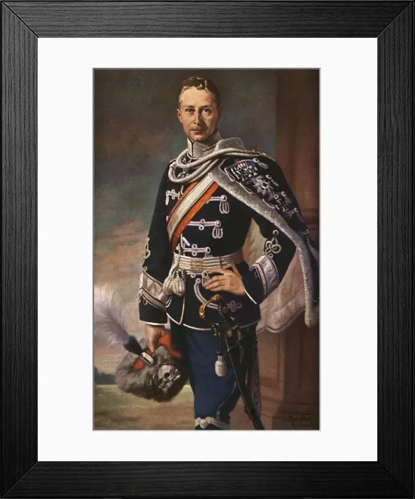 Framed Print : Crown Prince Wilhelm of Germany Framed Print : Crown Prince Wilhelm of Germany