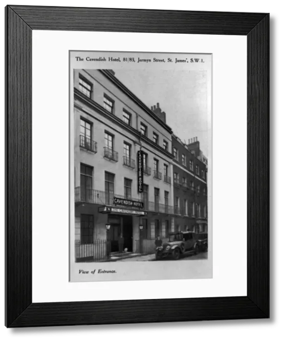 Framed Print : Exterior view of the Cavendish Hotel Framed Print : Exterior view of the Cavendish Hotel