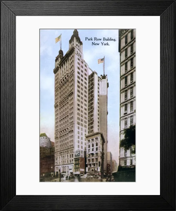 Framed Print : Park Row Building, New York Framed Print : Park Row Building, New York