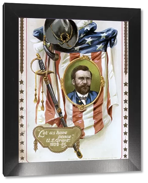 Memorabilia portrait of Ulysses S. Grant