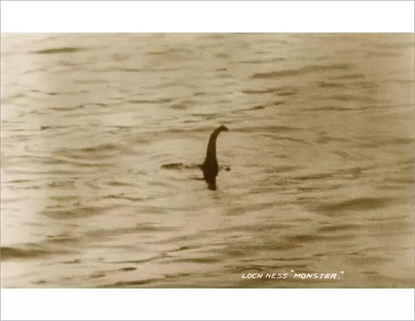 Photographic evidence of the Loch Ness Monster