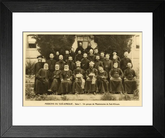 Framed Print : A group of Missionaries in South Africa Framed Print : A group of Missionaries in South Africa