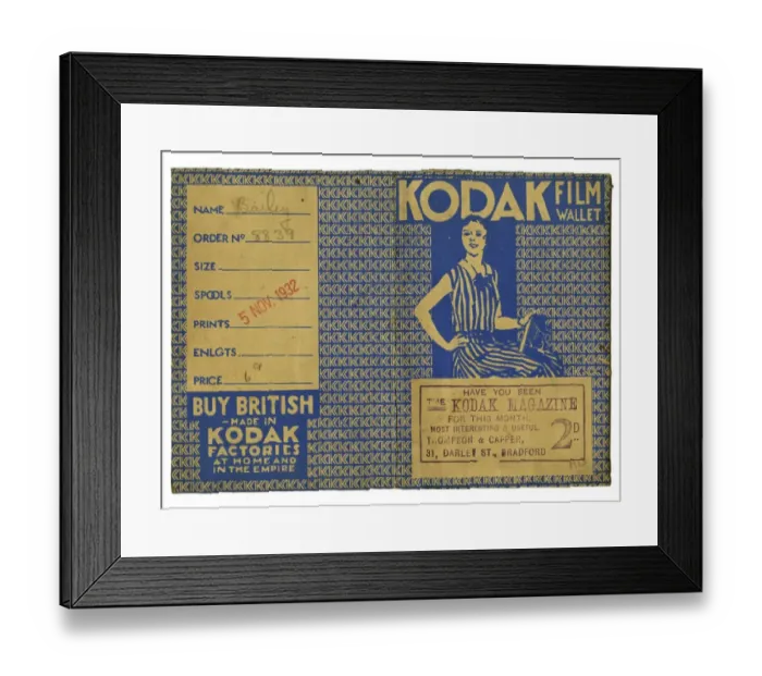 Framed Print : Photographic print wallet Framed Print : Photographic print wallet