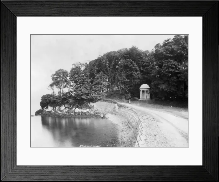 Framed Print : Miltons Temple, Mount Edgcumbe Park, Cornwall Framed Print : Miltons Temple, Mount Edgcumbe Park, Cornwall