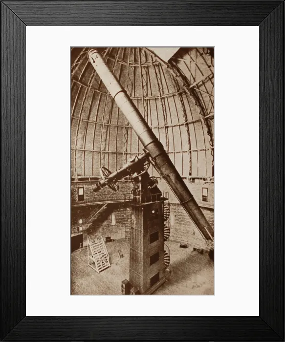 Framed Print : The Great Yerkes Telescope, Chicago University, USA Framed Print : The Great Yerkes Telescope, Chicago University, USA
