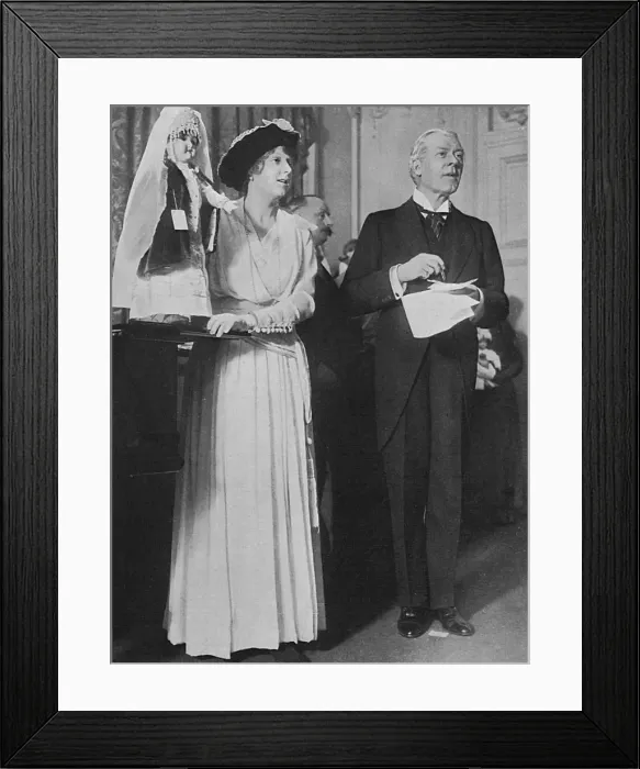 Framed Print : Russian Red Cross auction at Claridges, WWI Framed Print : Russian Red Cross auction at Claridges, WWI