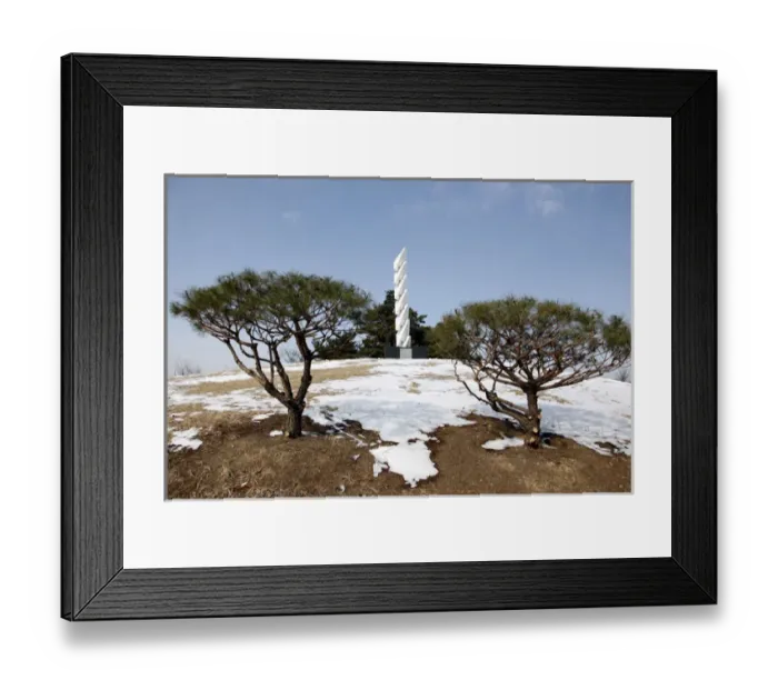 Framed Print : DMZ, De-militarised Zone, South Korea Framed Print : DMZ, De-militarised Zone, South Korea