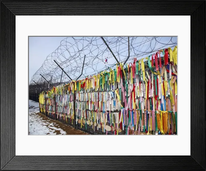 Framed Print : DMZ, De-militarised Zone, South Korea Framed Print : DMZ, De-militarised Zone, South Korea