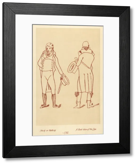 Framed Print : Mens fashion 1792 Framed Print : Mens fashion 1792