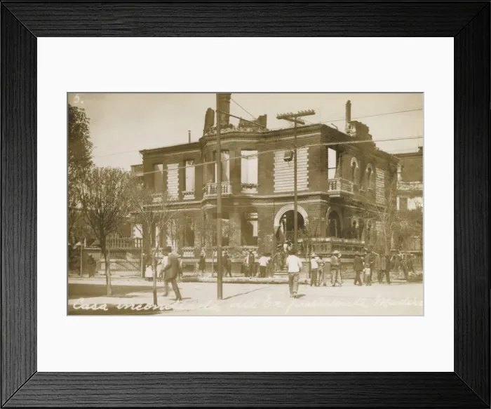 Framed Print : house of ex-President of Mexico Francisco I. Madero Framed Print : house of ex-President of Mexico Francisco I. Madero