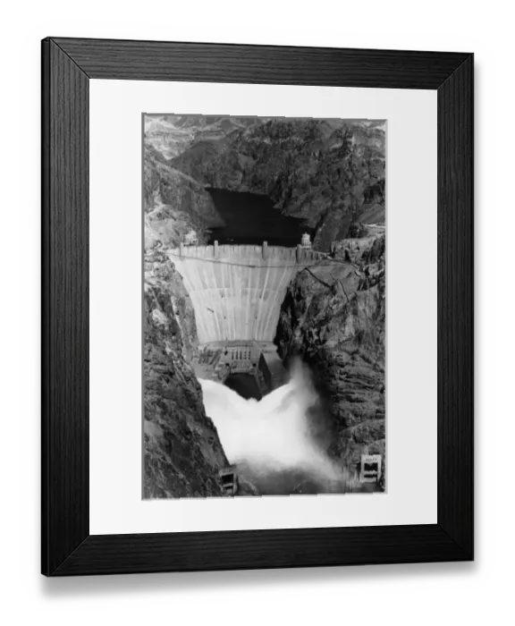 Framed Print : Testing the Hoover Dam, Nevada, USA Framed Print : Testing the Hoover Dam, Nevada, USA