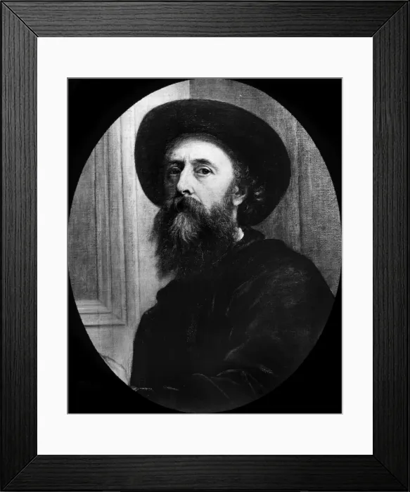 Framed Print : Self-portrait of G. F. Watts Framed Print : Self-portrait of G. F. Watts