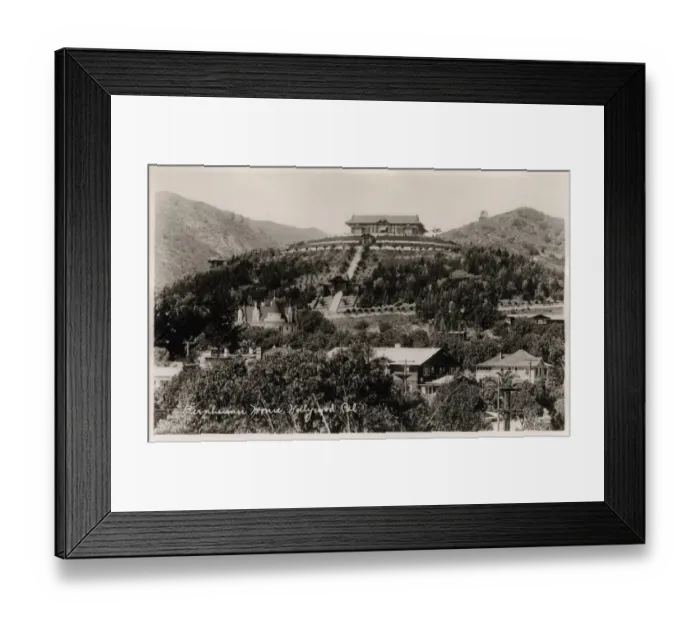 Framed Print : Bernheimer House, Hollywood, California, USA Framed Print : Bernheimer House, Hollywood, California, USA