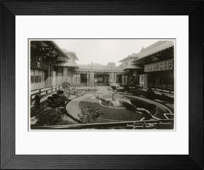 Framed Print : Bernheimer Home, Hollywood, California, USA Framed Print : Bernheimer Home, Hollywood, California, USA