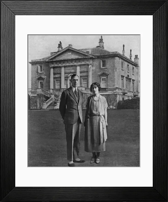 Framed Print : The Duke & Duchess of York at White Lodge Framed Print : The Duke & Duchess of York at White Lodge