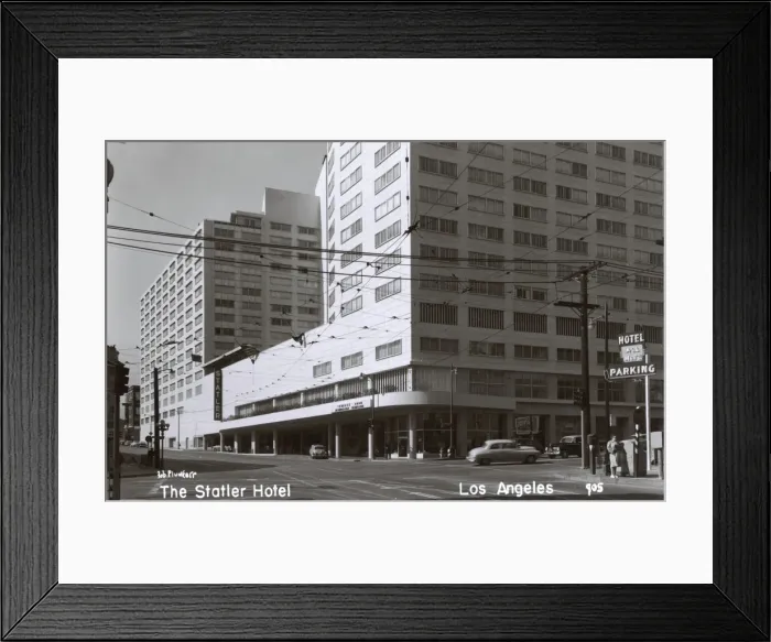 Framed Print : Statler Hotel, Los Angeles, California, USA Framed Print : Statler Hotel, Los Angeles, California, USA