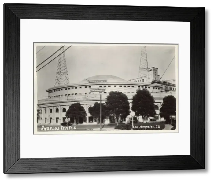 Framed Print : Angelus Temple, Los Angeles, California, USA Framed Print : Angelus Temple, Los Angeles, California, USA
