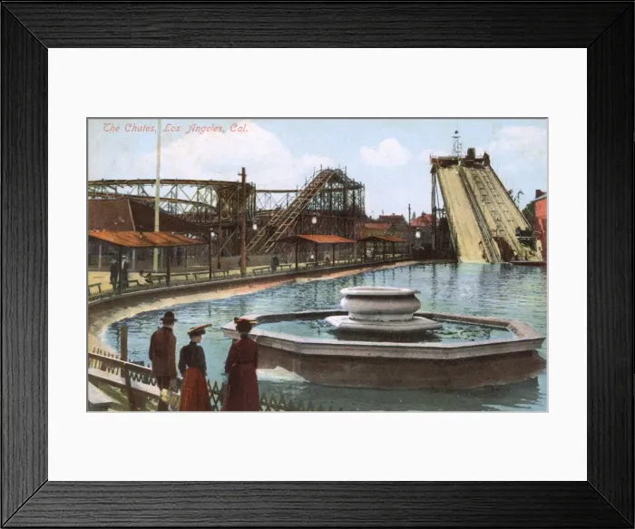 Framed Print : The Chutes, Los Angeles, California, USA Framed Print : The Chutes, Los Angeles, California, USA