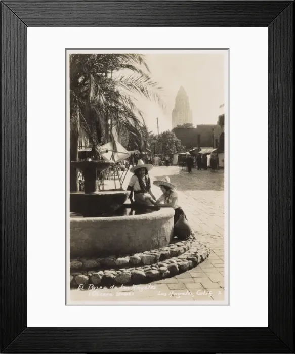 Framed Print : Olvera Street, Los Angeles, California, USA Framed Print : Olvera Street, Los Angeles, California, USA