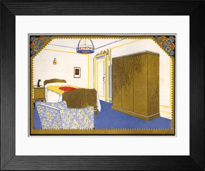 Framed Print : Bedroom at the the May Fair Hotel Framed Print : Bedroom at the the May Fair Hotel