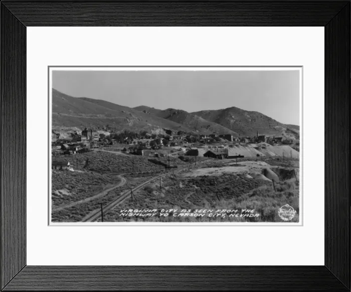 Framed Print : Virginia City, Nevada, USA Framed Print : Virginia City, Nevada, USA