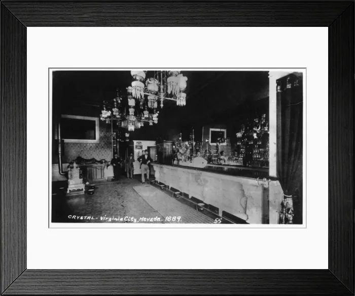 Framed Print : Crystal Saloon, Virginia City, Nevada, USA Framed Print : Crystal Saloon, Virginia City, Nevada, USA