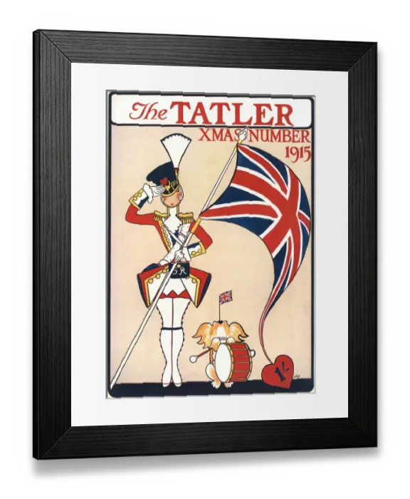 Framed Print : Tatler front cover, Christmas number 1915 Framed Print : Tatler front cover, Christmas number 1915