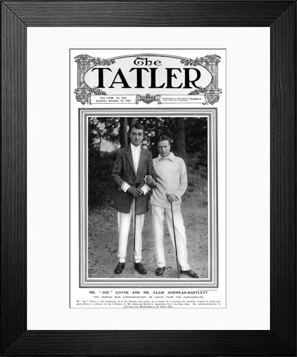 Framed Print : Joe Coyne & Ellis Ashmead-Barlett Framed Print : Joe Coyne & Ellis Ashmead-Barlett