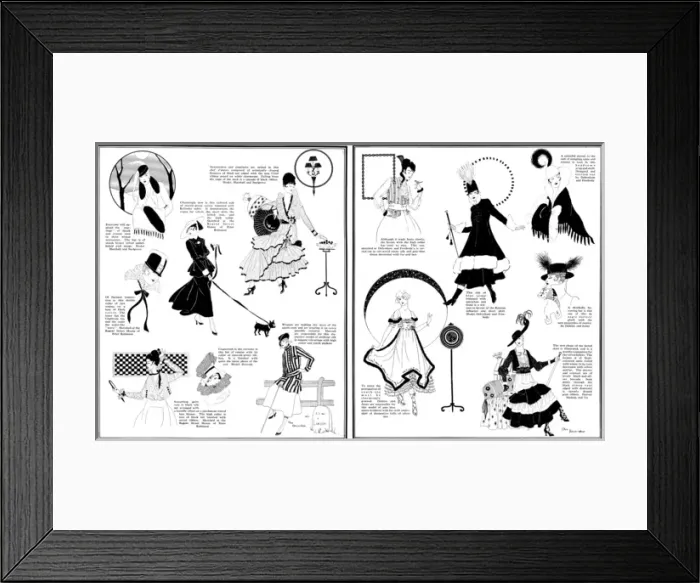 Framed Print : The Very Last Words in the Story of Fashion, 1915 Framed Print : The Very Last Words in the Story of Fashion, 1915