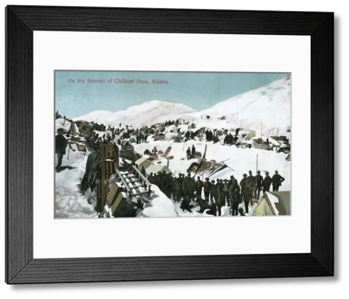Framed Print : Summit of the Chilkoot Pass, Alaska, USA Framed Print : Summit of the Chilkoot Pass, Alaska, USA