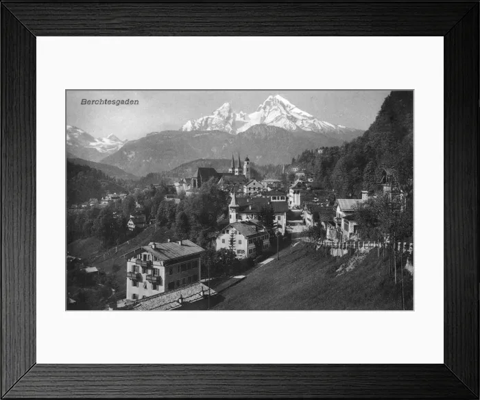 Framed Print : Berchtesgaden, Bavarian Alps, Germany Framed Print : Berchtesgaden, Bavarian Alps, Germany