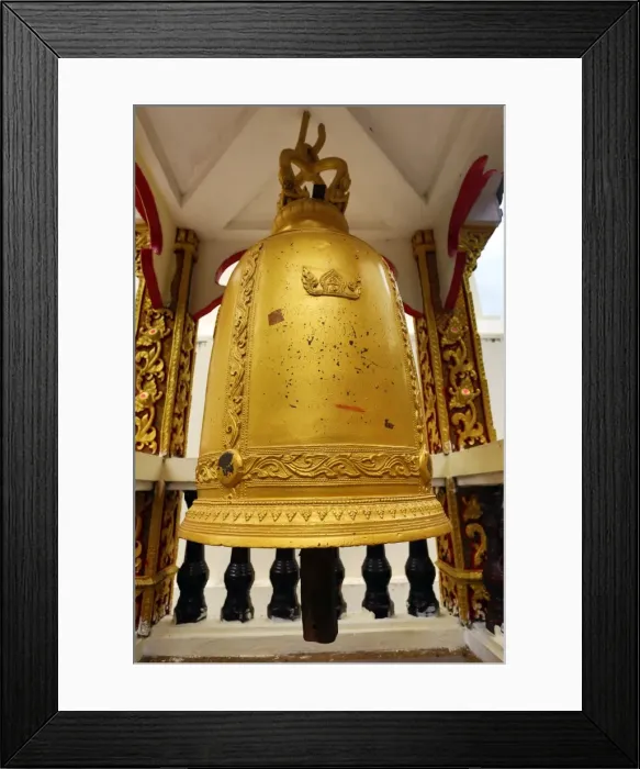 Framed Print : Prayer Bell, Wat Prathat Doi Suthep temple, Chiang Mai Framed Print : Prayer Bell, Wat Prathat Doi Suthep temple, Chiang Mai