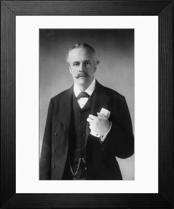 Framed Print : Portrait photograph of Arthur Balfour Framed Print : Portrait photograph of Arthur Balfour