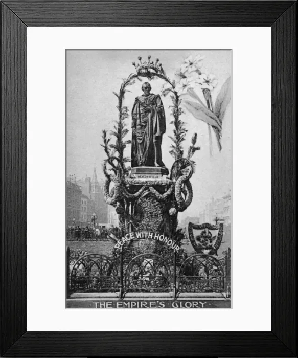 Framed Print : Statue of Benjamin Disraeli, First Earl of Beaconsfield Framed Print : Statue of Benjamin Disraeli, First Earl of Beaconsfield