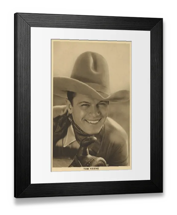 Framed Print : Tom Keene, American film actor Framed Print : Tom Keene, American film actor