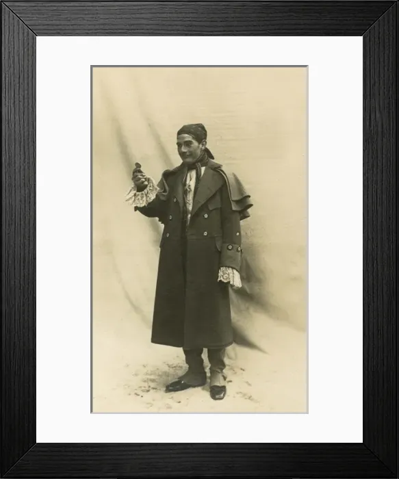 Framed Print : Actor playing The Chairman in a play, Heartsease Framed Print : Actor playing The Chairman in a play, Heartsease