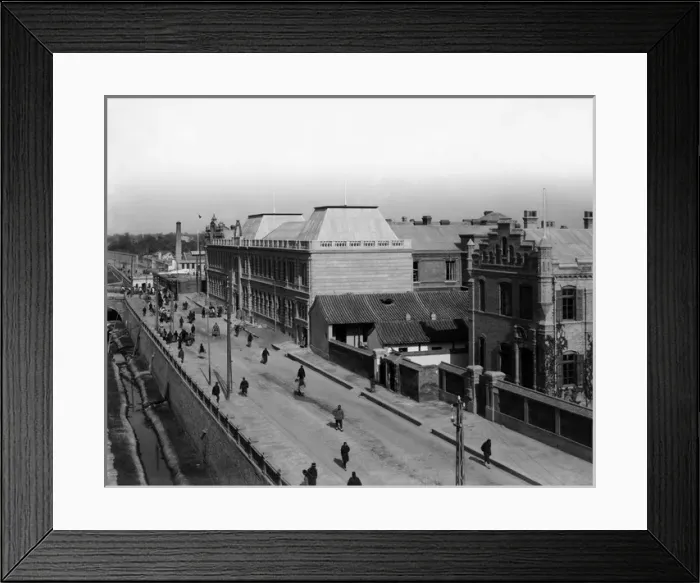 Framed Print : Legation Quarter, Peking (Beijing), China Framed Print : Legation Quarter, Peking (Beijing), China