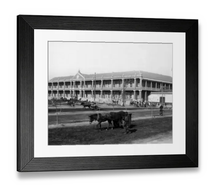 Framed Print : Legation Quarter, Peking (Beijing), China Framed Print : Legation Quarter, Peking (Beijing), China