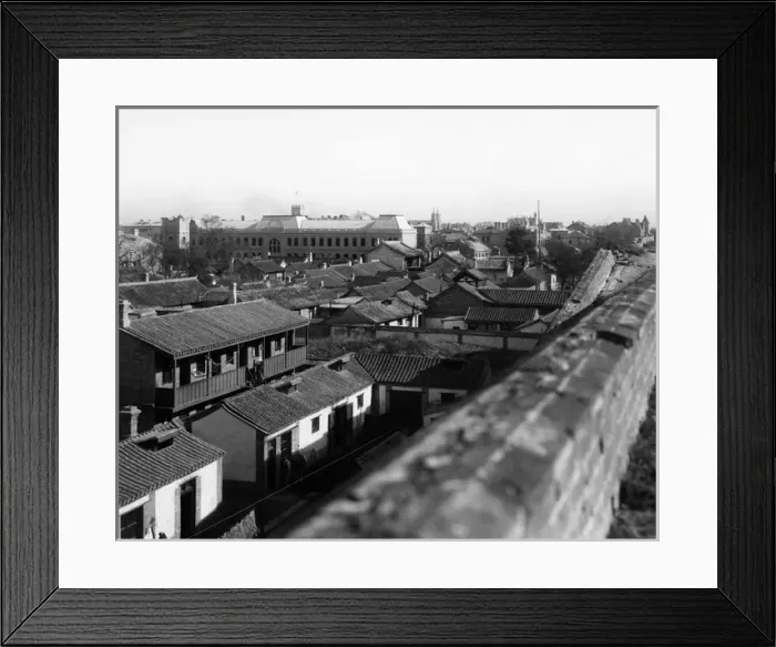 Framed Print : Legation Quarter, Peking (Beijing), China Framed Print : Legation Quarter, Peking (Beijing), China