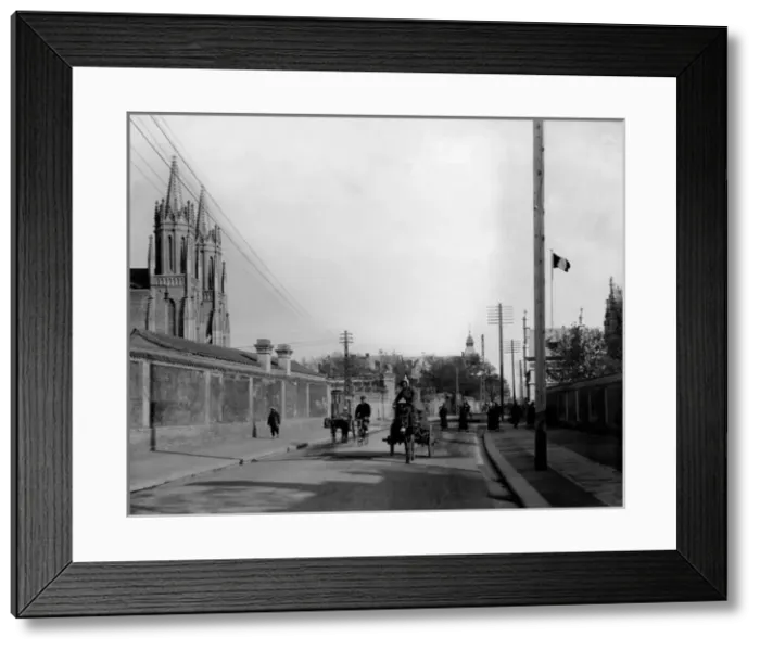 Framed Print : Legation Quarter, Peking (Beijing), China Framed Print : Legation Quarter, Peking (Beijing), China