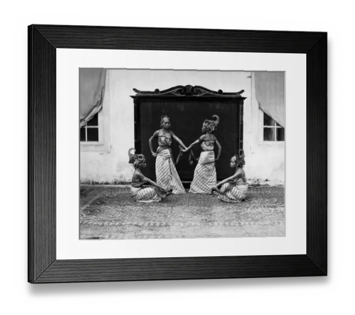 Framed Print : Dancers, Malay Peninsula Framed Print : Dancers, Malay Peninsula