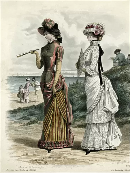 Women outdoors 1881