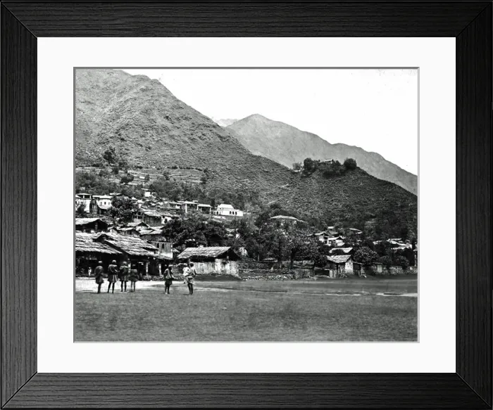 Framed Print : Chamba, India, seen from the hockey ground Framed Print : Chamba, India, seen from the hockey ground