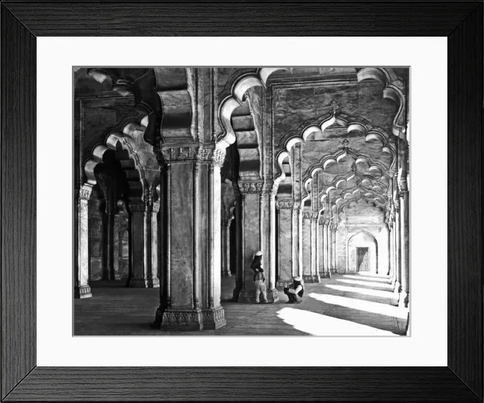 Framed Print : View inside the Moti Masjid, Agra, India Framed Print : View inside the Moti Masjid, Agra, India