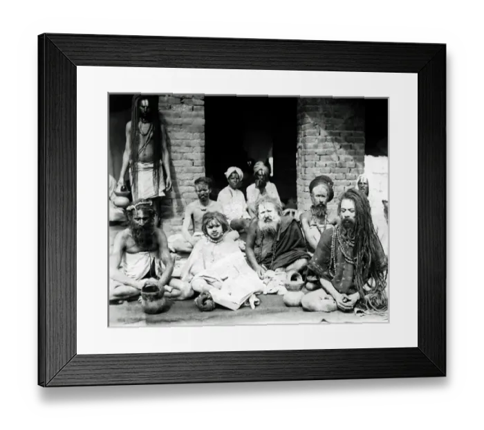 Framed Print : Fakirs in India Framed Print : Fakirs in India